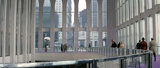 The World Trade Center as seen in the movie Three Days of the Condor