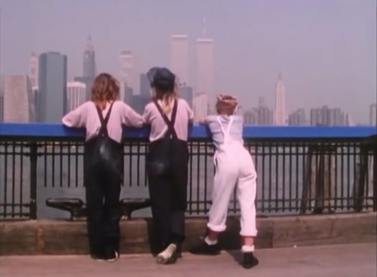 The World Trade Center as seen in the Bananarama music video for Cruel Summer