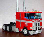 LEGO Optimus Prime truck mode
