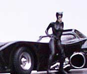 Batmobile with Catwoman