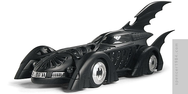 Val Kilmer's Batmobile from the movie Batman Forever