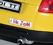 Armada Hot Shot jAaM bumper sticker