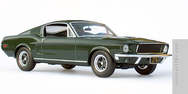 1/25 scale Bullitt Mustang