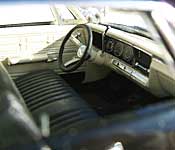 Supernatural Impala dashboard and front bench seat