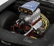 Stylo Camaro engine left side engine detail