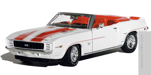 Drew Barrymore's 1969 Camaro from the movie Charlie's Angels