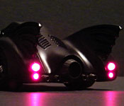 1989 Batmobile with taillights on