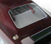 1969 Dodge Charger Daytona rear window