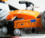 LEGO Super Cycle side detail