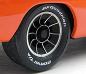 General Lee wheel detail