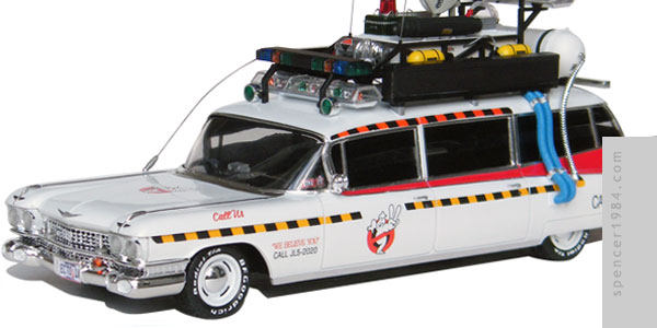 Ecto-1A Ectomobile from the movie Ghostbusters
