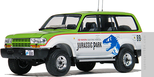 Toyota Land Cruiser from Jurassic Park