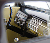 The Silver Spectrum 1940 Ford Deluxe interior