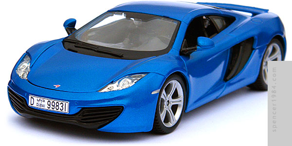 Paul Walker's McLaren MP4-12C from the movie Furious Seven