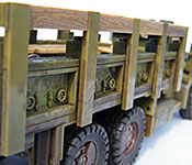 The Walking Dead M35A3 rear side detail