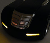 1992 Batmobile headlights on