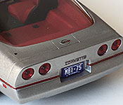 Matchbox 83 Corvette rear