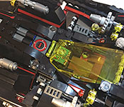 The LEGO Batman Ultimate Batmobile Speedwagon graphic