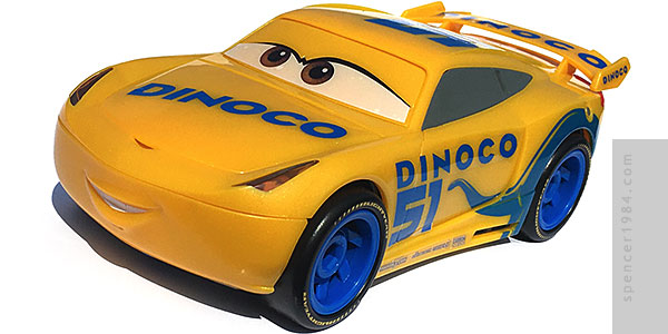 Cruz Ramirez from the Pixar movie Cars 3