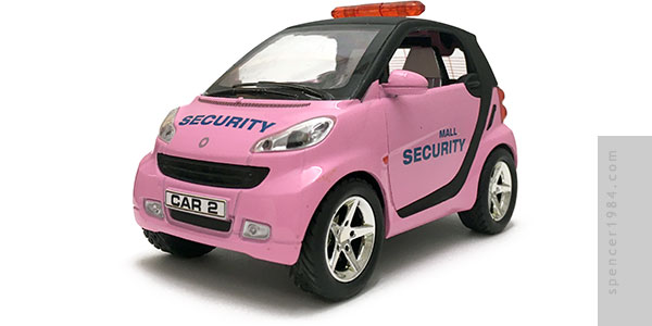 Mall Monkeys mall security vehicle