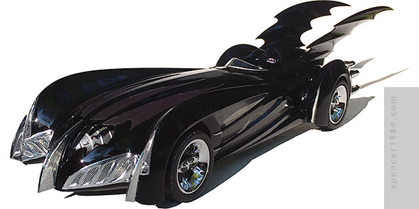 Val Kilmer's Batmobile from the movie Batman & Robin