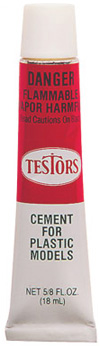 The classic: Testors tube glue