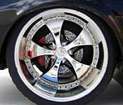 Jada Toys 1972 Pontiac Firebird Trans Am Wheel Detail