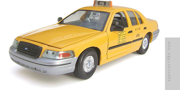 Classic Metal Works 1999 Ford Crown Victoria New York City Taxi