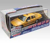 Classic Metal Works 1999 Ford Crown Victoria New York City Taxi Packaging