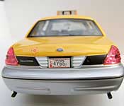 Classic Metal Works 1999 Ford Crown Victoria New York City Taxi Rear