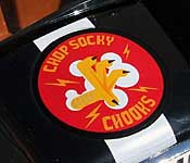 Jada Toys Chop Socky Chooks Chooksmobile Hood Logo