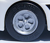 Chevron Cars Sam Sedan wheel detail