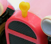 Mario Kart Peach Royale front detail
