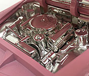 Jada Toys 1955 Cadillac Fleetwood engine