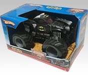 Hot Wheels 2007 Monster Jam Batman packaging