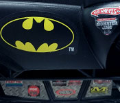 Hot Wheels 2007 Monster Jam Batman sponsor detail