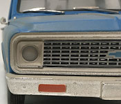 GreenLight Collectibles The Texas Chainsaw Massacre 1971 Chevrolet C-10 front fender detail