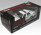 GreenLight Collectibles Dexter 2001 Ford Crown Victoria packaging