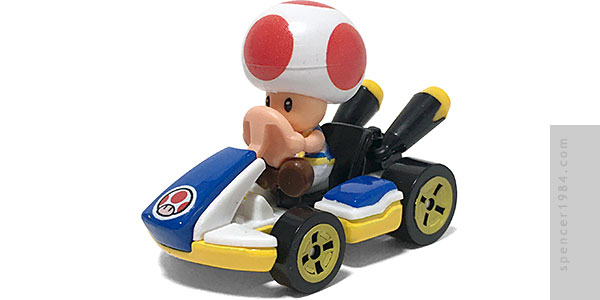 Hot Wheels Mario Kart Toad Standard Kart