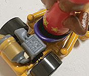 Mario Kart Diddy Kong Pipe Frame engine detail