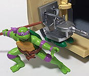 Jada Toys Donatello Party Wagon with figure