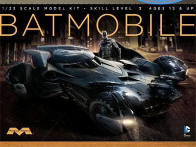 Batman v. Superman: Dawn of Justice Batmobile by Moebius Models