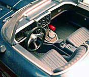 Mako Shark Corvette Show Car interior
