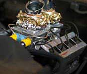 Custom Supergoat DOHC V8 engine