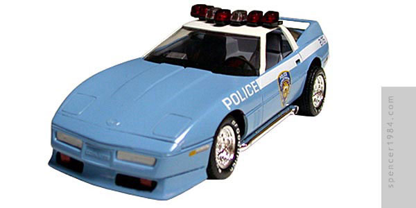 New York  City Police Department Corvette custom