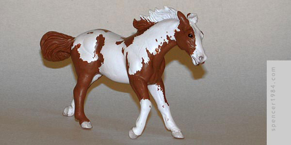 Horse figure based on the character in the movie Hidalgo