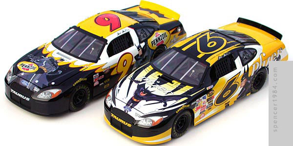 NASCAR Batman Ford Tauruses