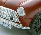 Bourne Identity Mini left front fender detail