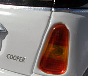 PvP Mini Cooper rear detail