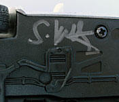 PvP Mini Cooper chassis with Scott Kurtz's signature